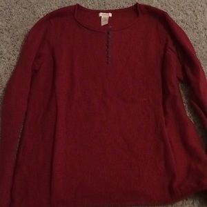 Sundance red sweater